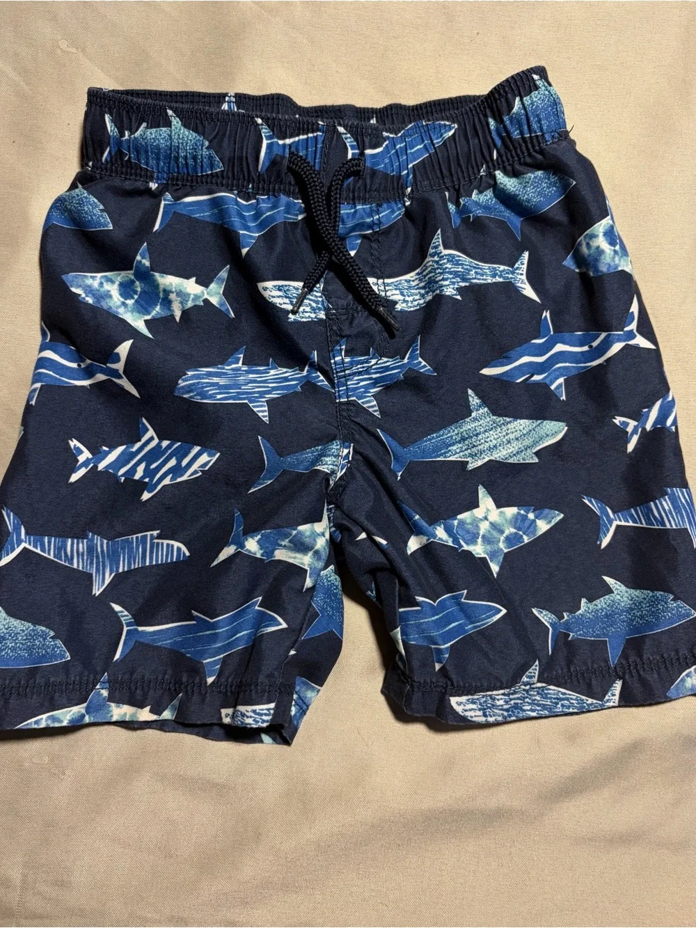 Toddler 3T Old Navy Shark Bathing Suit Swimming Trunks